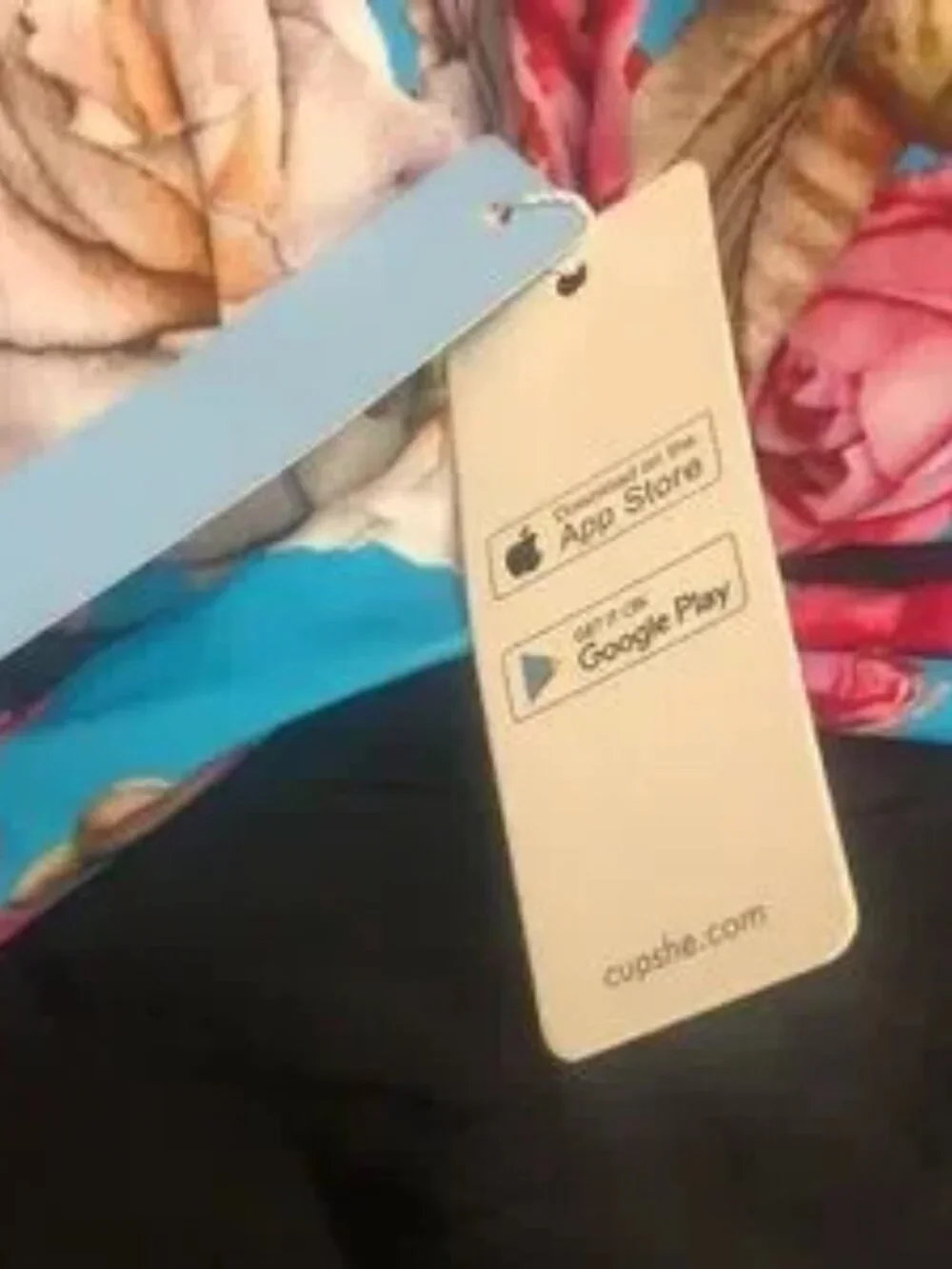 Cupshe Floral & Black Halter One Piece - Picture 4 of 6